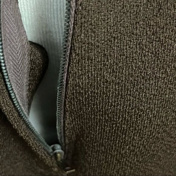 60’s/ 70’s Brown and Gold Tunic and Pants Suit Ornate Gold Trim S/M - Picture 14 of 14